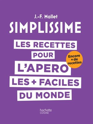 cover image of SIMPLISSIME APERO